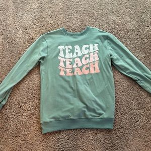 Crew neck sweatshirt, size small